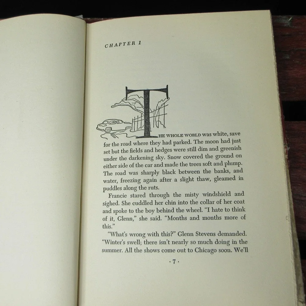 Francie by Emily Hahn 1951 Junior Literary Guild Hardcover w/ Dust Jacket